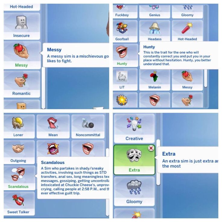 the sims 4 more traits mod
